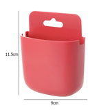 Wall Mounted Mobile Phone Holder Charging Stand Rack Shelf Storage Self Adhesive Bracket Support Paste Style Rack Cradle