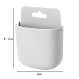 Wall Mounted Mobile Phone Holder Charging Stand Rack Shelf Storage Self Adhesive Bracket Support Paste Style Rack Cradle