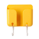 Wall Mounted Mobile Phone Holder Charging Stand Rack Shelf Storage Self Adhesive Bracket Support Paste Style Rack Cradle