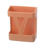 Wall Mounted Mobile Phone Holder Charging Stand Rack Shelf Storage Self Adhesive Bracket Support Paste Style Rack Cradle