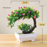 Mini Artificial Bonsai Aloe Plants-Home Garden Decor