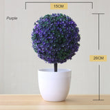 Mini Artificial Bonsai Aloe Plants-Home Garden Decor