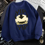 Man New Fleece Sweatshirts Avatar The Last Airbender Harajuku Loose Streetwear Top Autumn Spring O Neck Pullover Hoody Mens