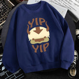 Man New Fleece Sweatshirts Avatar The Last Airbender Harajuku Loose Streetwear Top Autumn Spring O Neck Pullover Hoody Mens