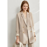Amii Minimalism Spring Suit Female Official Lady