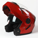 BLD Modular Dual Lens Motorcycle Helmet Safety Downhill Flip Up Helmets for Professional Motocross Racing