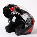BLD Modular Dual Lens Motorcycle Helmet Safety Downhill Flip Up Helmets for Professional Motocross Racing