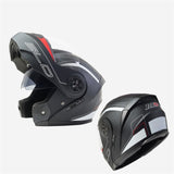 BLD Modular Dual Lens Motorcycle Helmet Safety Downhill Flip Up Helmets for Professional Motocross Racing