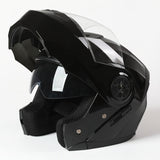 BLD Modular Dual Lens Motorcycle Helmet Safety Downhill Flip Up Helmets for Professional Motocross Racing
