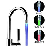 Zhang Ji LED Temperature Sensitive 3-Color Light-up Water Saving Faucet