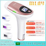MLAY Permanent Laser Body Electric Ipl Hair Removal Machine Quickly Delivery Malay Home Use Pubic epilator for Women Men