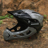 RACEWORK Bicycle Helmet Cycling Specialized Integral Full Face Mountain Road Bike Sport Hat For Man Lightweight Size 58-62CM MTB