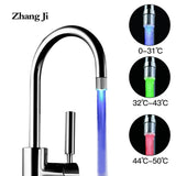 Zhang Ji LED Temperature Sensitive 3-Color Light-up Water Saving Faucet