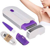 Professional Painless Hair Removal Kit Laser Touch Epilator USB Rechargeable Women Body Face Leg Bikini Hand Shaver Hair Remover