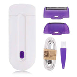Professional Painless Hair Removal Kit Laser Touch Epilator USB Rechargeable Women Body Face Leg Bikini Hand Shaver Hair Remover