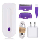 Professional Painless Hair Removal Kit Laser Touch Epilator USB Rechargeable Women Body Face Leg Bikini Hand Shaver Hair Remover