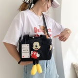NEW Disney Cartoon Print Nylon Shoulder Bag Gift for Girls