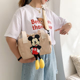 NEW Disney Cartoon Print Nylon Shoulder Bag Gift for Girls