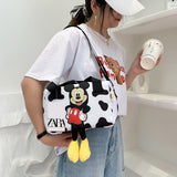 NEW Disney Cartoon Print Nylon Shoulder Bag Gift for Girls