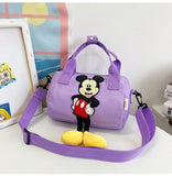 NEW Disney Cartoon Print Nylon Shoulder Bag Gift for Girls