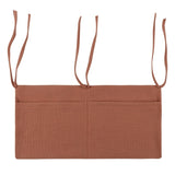 1pc Portable Baby Crib Storage Bag Multifunctional Newborn Bed Headboard Organizer For Kids Baby Bedding Diaper Bag
