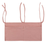 1pc Portable Baby Crib Storage Bag Multifunctional Newborn Bed Headboard Organizer For Kids Baby Bedding Diaper Bag