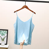 2022 Women Sexy Sleveless Silk Tube Top  - Camis Seamless Sports Lingerie Tee Bra Crop Top