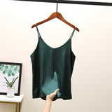 2022 Women Sexy Sleveless Silk Tube Top  - Camis Seamless Sports Lingerie Tee Bra Crop Top