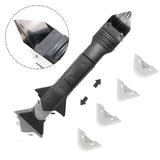 5PCS 3in1 Glass Glue Angle Scraper & Silicone Angle Remover Multifunctional Rubber Shovel