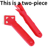 5PCS 3in1 Glass Glue Angle Scraper & Silicone Angle Remover Multifunctional Rubber Shovel