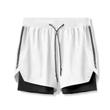 Camo Running Shorts Men 2 In 1 Double-deck Quick Dry GYM Sport Shorts Fitness Jogging Workout Men Short Pants