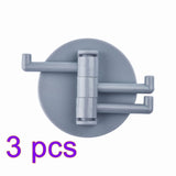 Aluminum Self Adhesive Multi-Purpose Wall Storage Hooks