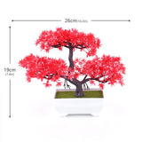 Mini Artificial Bonsai Aloe Plants-Home Garden Decor
