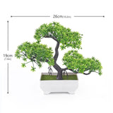 Mini Artificial Bonsai Aloe Plants-Home Garden Decor