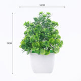 Mini Artificial Bonsai Aloe Plants-Home Garden Decor