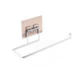 Self-adhesive Towel Holder Rack Kitchen Under Cabinet Towel Cup Paper Hanger Rack Organizer Bathroom Towel Bar Shelf Roll Holder