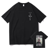 Cactus Jack T-shirt Summer Men Women LOOK MOM I CAN FLY Travis Scott Tees Hip Hop Style Short Sleeve Harajuku Logo Print Tshirt