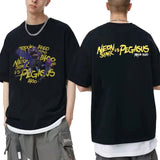 Cactus Jack T-shirt Summer Men Women LOOK MOM I CAN FLY Travis Scott Tees Hip Hop Style Short Sleeve Harajuku Logo Print Tshirt