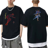 Cactus Jack T-shirt Summer Men Women LOOK MOM I CAN FLY Travis Scott Tees Hip Hop Style Short Sleeve Harajuku Logo Print Tshirt