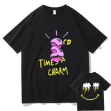 Cactus Jack T-shirt Summer Men Women LOOK MOM I CAN FLY Travis Scott Tees Hip Hop Style Short Sleeve Harajuku Logo Print Tshirt