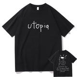 Cactus Jack T-shirt Summer Men Women LOOK MOM I CAN FLY Travis Scott Tees Hip Hop Style Short Sleeve Harajuku Logo Print Tshirt