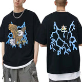 Cactus Jack T-shirt Summer Men Women LOOK MOM I CAN FLY Travis Scott Tees Hip Hop Style Short Sleeve Harajuku Logo Print Tshirt