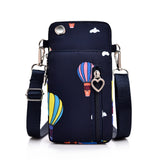 Women's Multifunction Shoulder Strap Messenger Bag