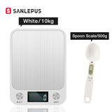 Kitchen Scale 10Kg/22lbs Digital Food Scale Accurate Within 0.05 Ounces/1 Grams, Stainless Steel Design for Cooking and Baking