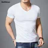 New Top Tees Man T Shirt Fitness
