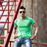 New Top Tees Man T Shirt Fitness