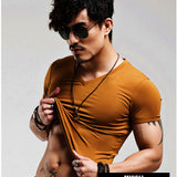 New Top Tees Man T Shirt Fitness