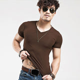 New Top Tees Man T Shirt Fitness