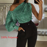 Celmia Summer Women Long Sleeve Casual Top