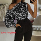 Celmia Summer Women Long Sleeve Casual Top